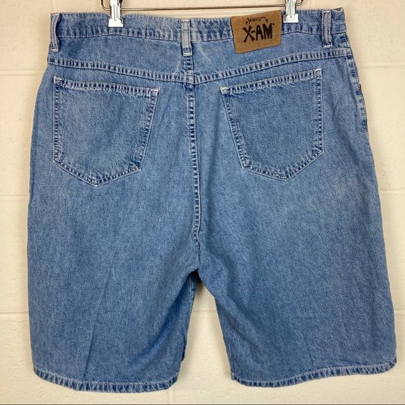 ❗️X-AM JEANS Old School Denim Shorts - Picture 5 of 9